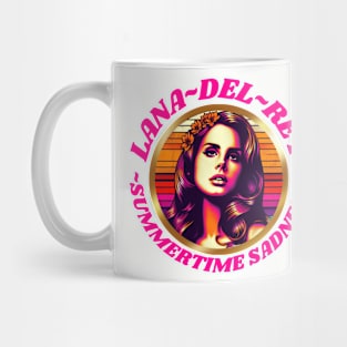 Lana Del Rey - Summertime Pink Letters Mug